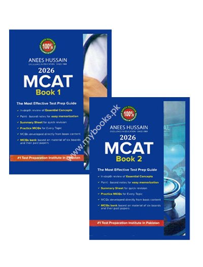 Anees Hussain MCAT Set Latest Edition 2026
