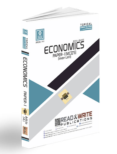 Economics O Level Paper 1 (MCQ’s) Topical Worked Solutions Article 141