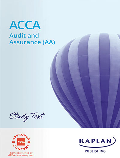 Kaplan ACCA F8 Audit and Assurance (AA) Study Text 2026