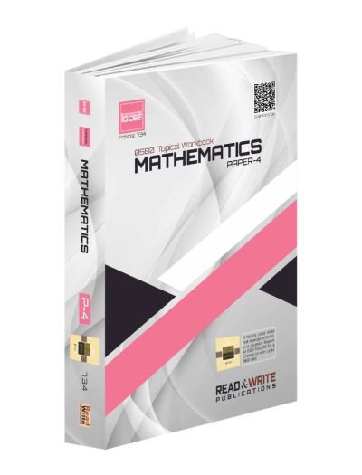 Mathematics IGCSE Paper 4 Topical Workbook Article 734