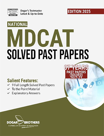 National MDCAT Solved Past Papers 2025 by Dogar Brothers