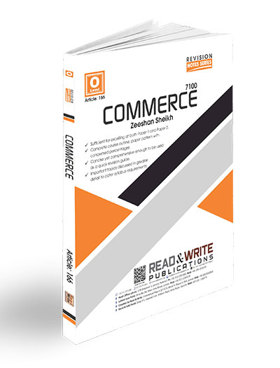 O Level Commerce Notes Article 166