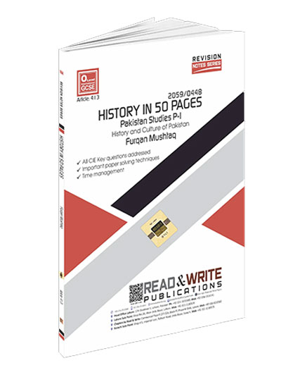 Pakistan Studies P1 History in 50 pages Article 413