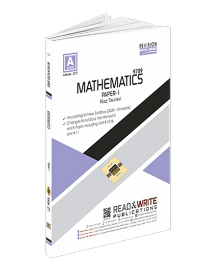 A Level Mathematics Paper-1 Revision Notes Article 277