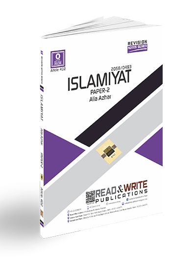 Islamiyat O Level P2 Notes Article 402