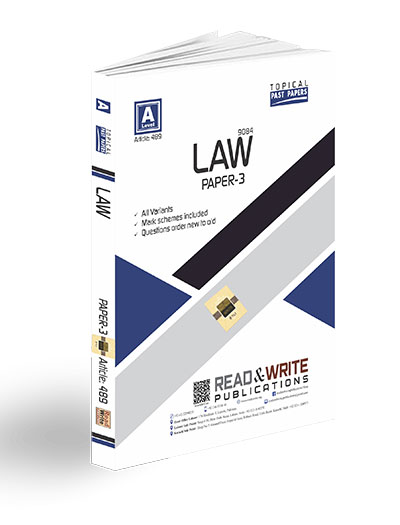 A Level Law Paper 3 Topical Past Papers Article 489