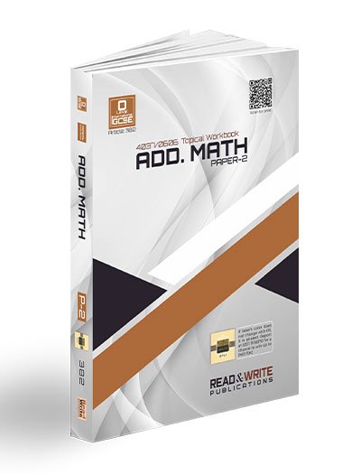 Add Mathematics O Level/IGCSE Paper-2 Topical Workbook Article 382
