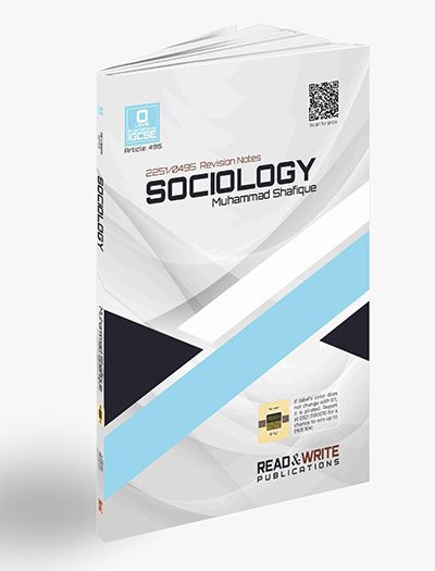 Sociology O-Level/IGCSE Revision Notes Series Article 495