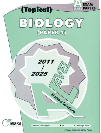 Redspot A Level Biology Paper 4 Topical 2026 Edition