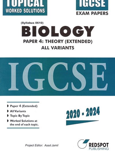 Redspot IGCSE Biology Topical Paper 4 Theory (Extended) 2025 Edition