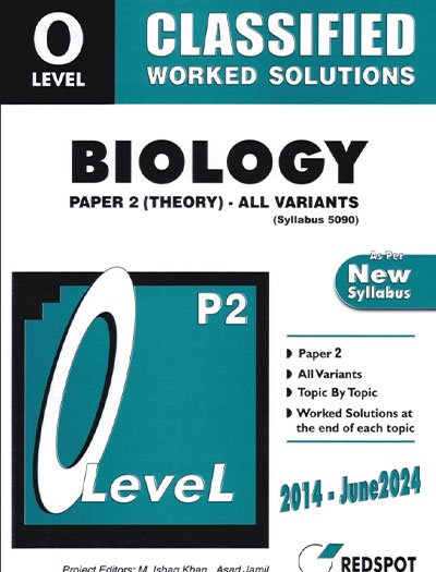 Redspot O Level Biology Classified Paper 2
