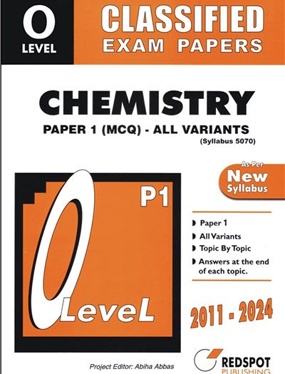 Redspot O Level Classified Chemistry P1 2025 Edition