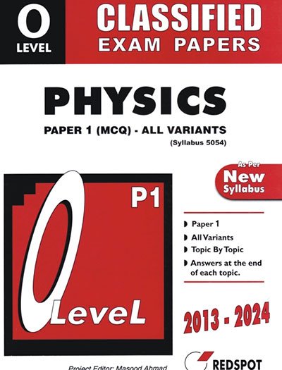 Redspot O Level Classified Physics P1 2025 Edition