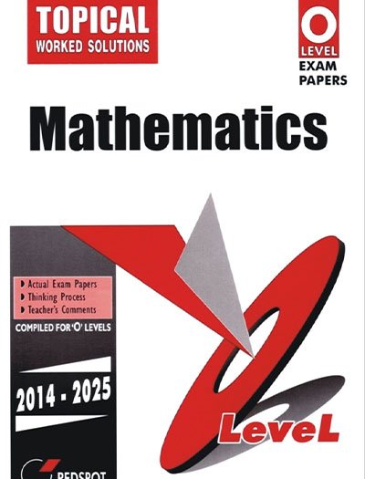Redspot O Level Mathematics Topical 2026 Edition