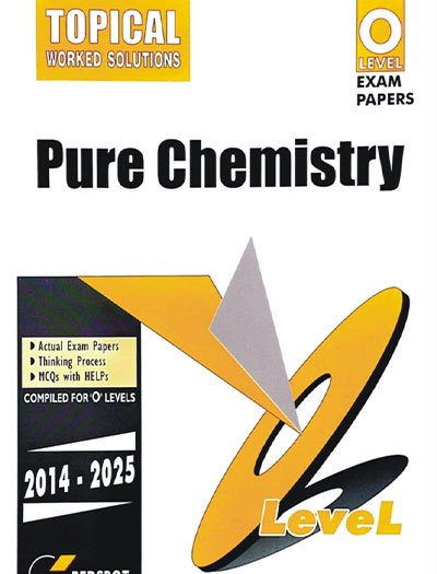 Redspot O Level Pure Chemistry Topical Worked Solutions 2026 Edition